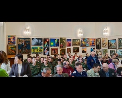Студенты ВУЦ ЮФУ посетили концерт в библиотеке имени А. П. Чехова, посвященный старшему поколению.